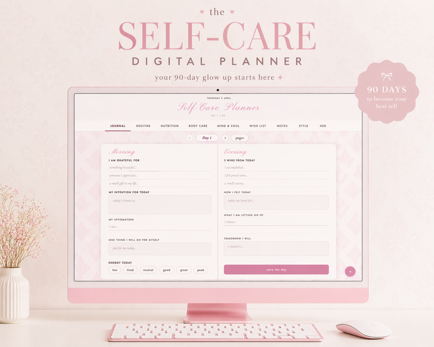 The Digital Self-Care Planner — Preeti